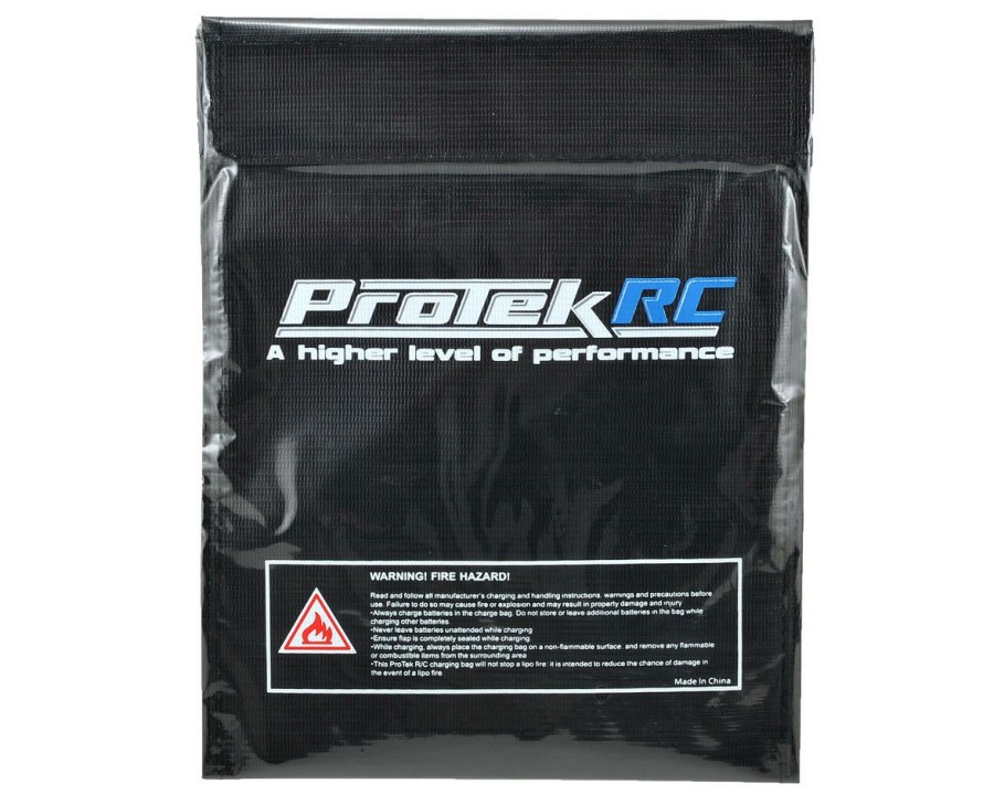 Batteries * | Protek Rc Flame Resistant Lipo Charging Bag (Large, 23X30Cm)