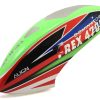 Parts * | Align 470L Painted Canopy (Green/Red/Blue)