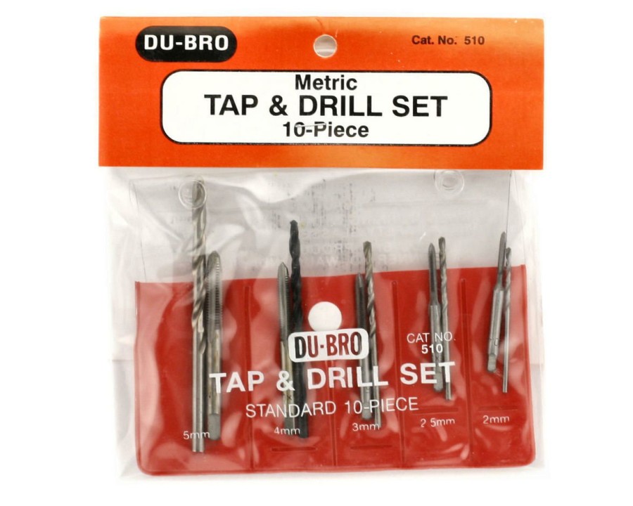 Maintenance * | Dubro Complete Tap & Drill Set (Metric)