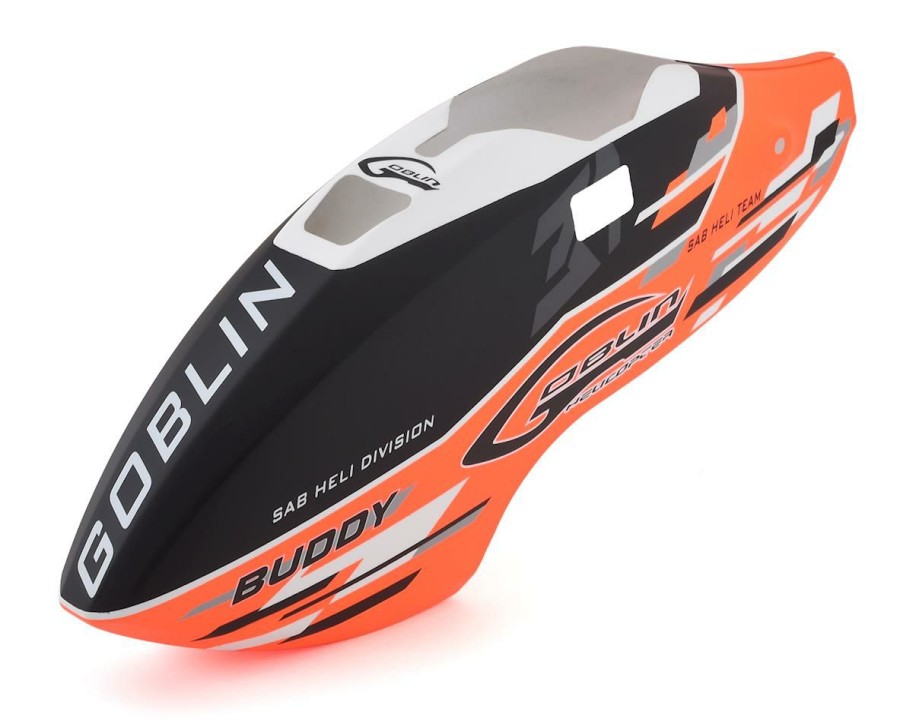 Parts * | Sab Goblin Goblin 380 Buddy Canopy (Orange/Black/White)