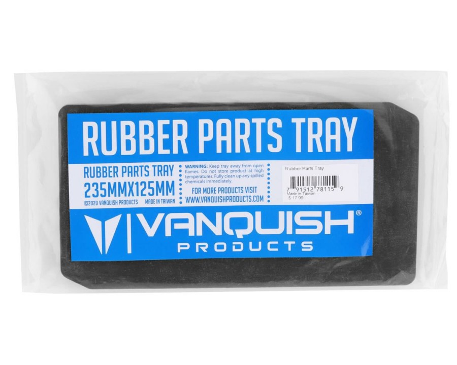 Maintenance * | Vanquish Products Rubber Parts Tray (Black)