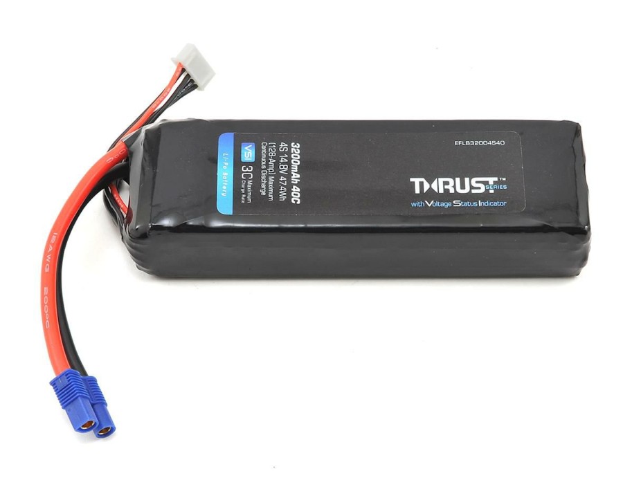 Batteries * | E-Flite 4S 40C Thrust Vsi Lipo Battery (14.8V/3200Mah) W/Ec3 Connector