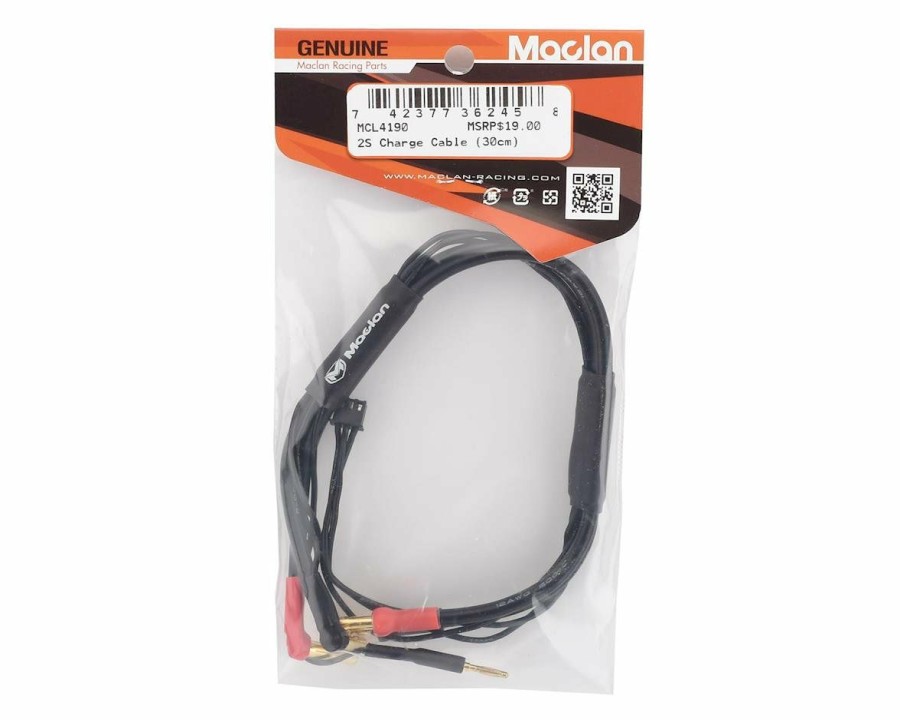 Batteries * | Maclan Max Current V2 2S Charge Cable Lead (30Cm)