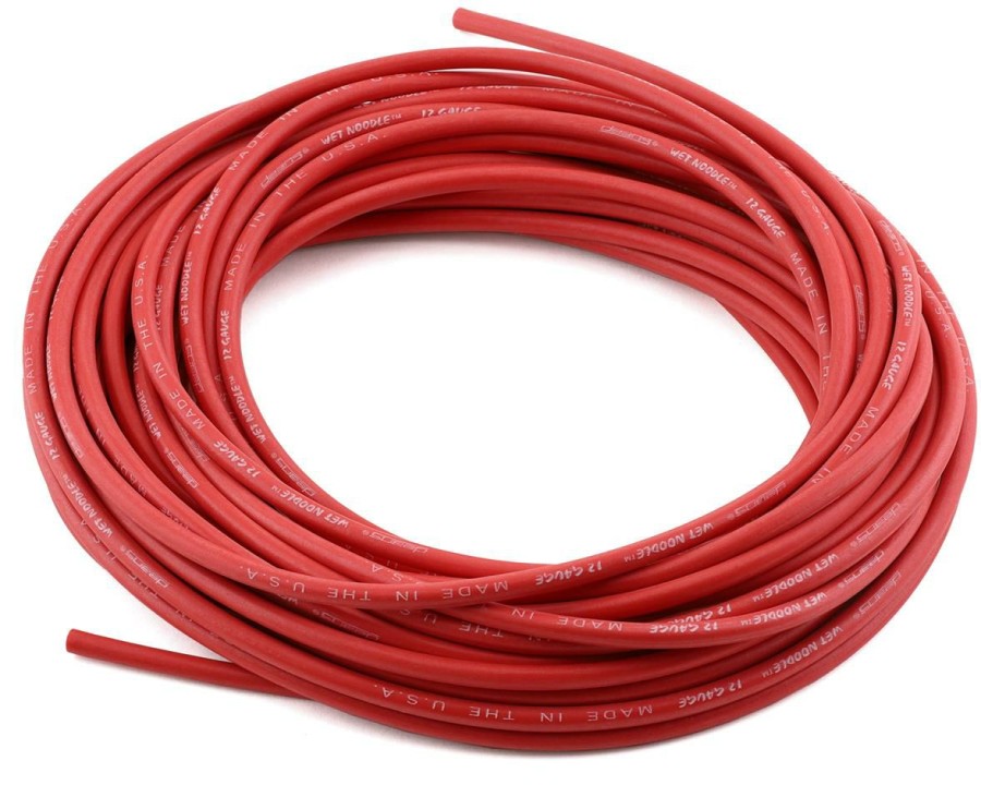 Electronics * | Deans 12Awg Wet Noodle Wire (Red) (30 )