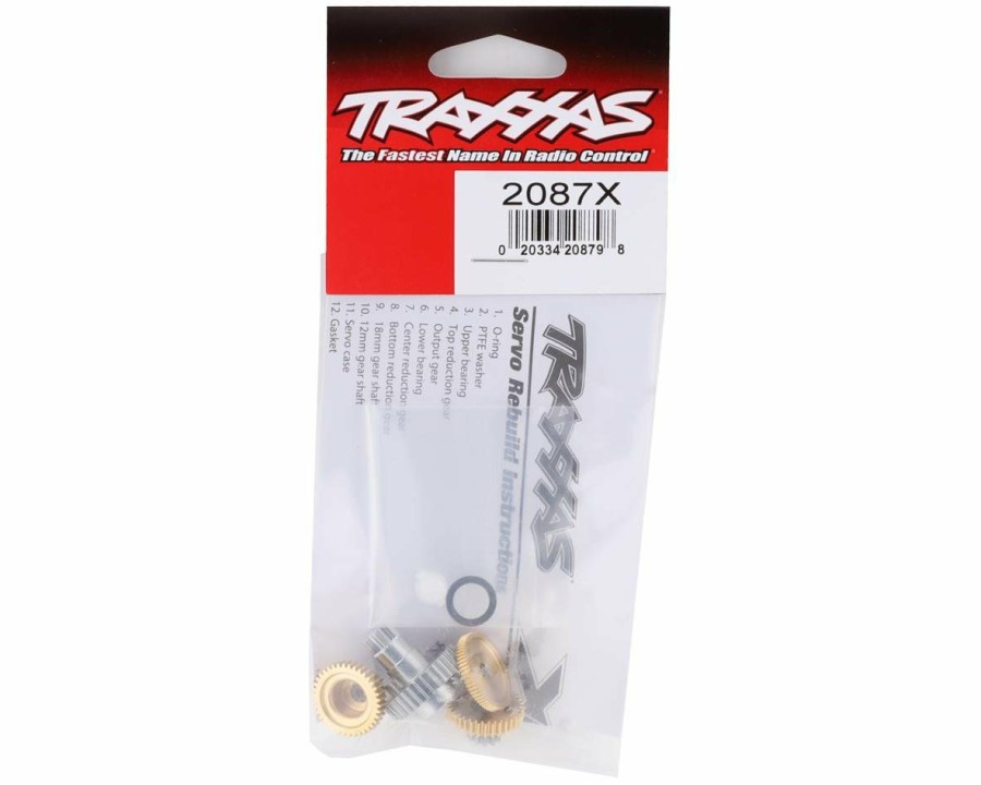 Parts * | Traxxas 2085/2085X Metal Servo Gear Set