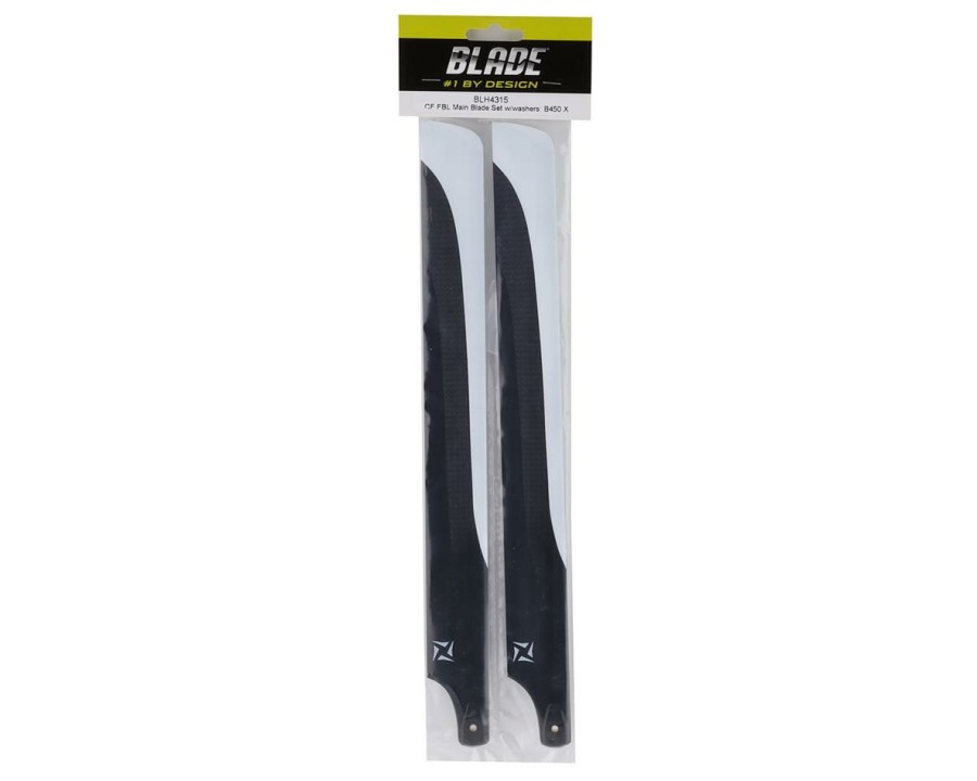 Blades * | Blade Carbon Fiber Flybarless Main Blade Set W/Washers (450 X)