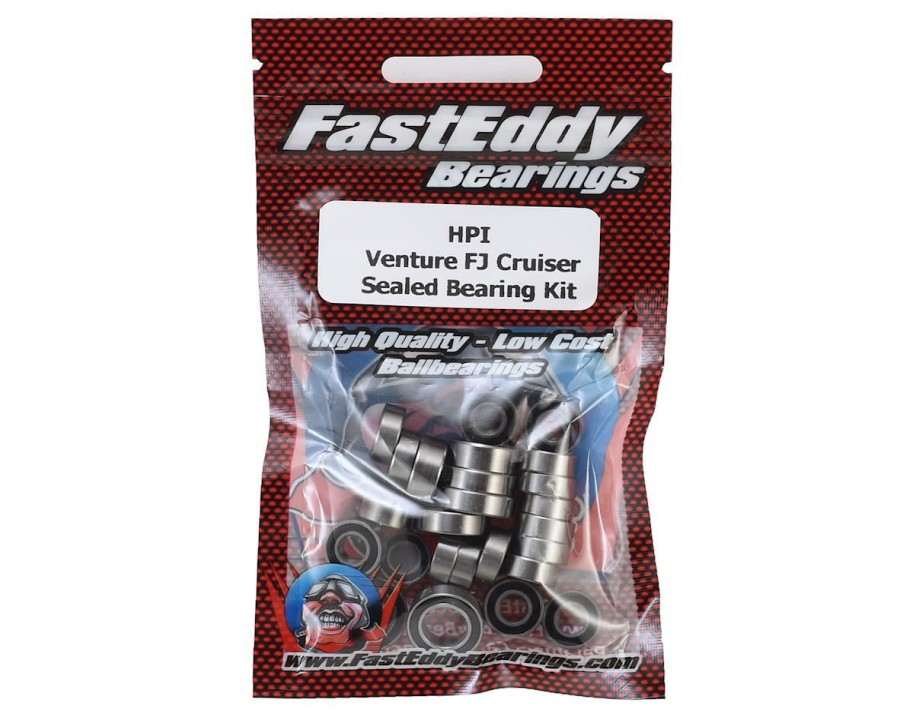 Parts * | Fasteddy Hpi Venture Fj Cruiser Rubber Sealed Bearing Kit