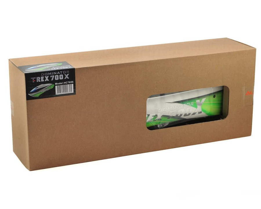 Parts * | Align T-Rex 700X Painted Canopy (Green/White/Blue)