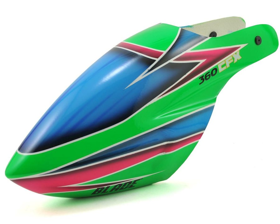 Parts * | Blade 360 Cfx 3S Fiberglass Canopy (Green/Blue)