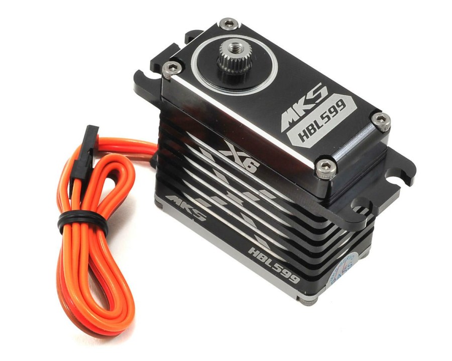 Electronics * | Mks Servos X6 Hbl599 Brushless Titanium Gear High Torque Digital Servo (High Voltage)