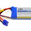 Batteries * | E-Flite 3S Lipo Battery 20C (11.1V/1300Mah) W/Ec3 Connector