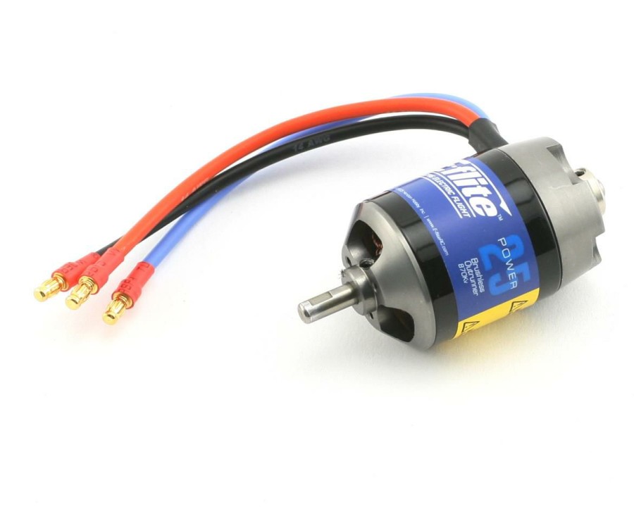 Electronics * | E-Flite Power 25 Brushless Outrunner Motor, 870Kv: 3.5Mm Bullet