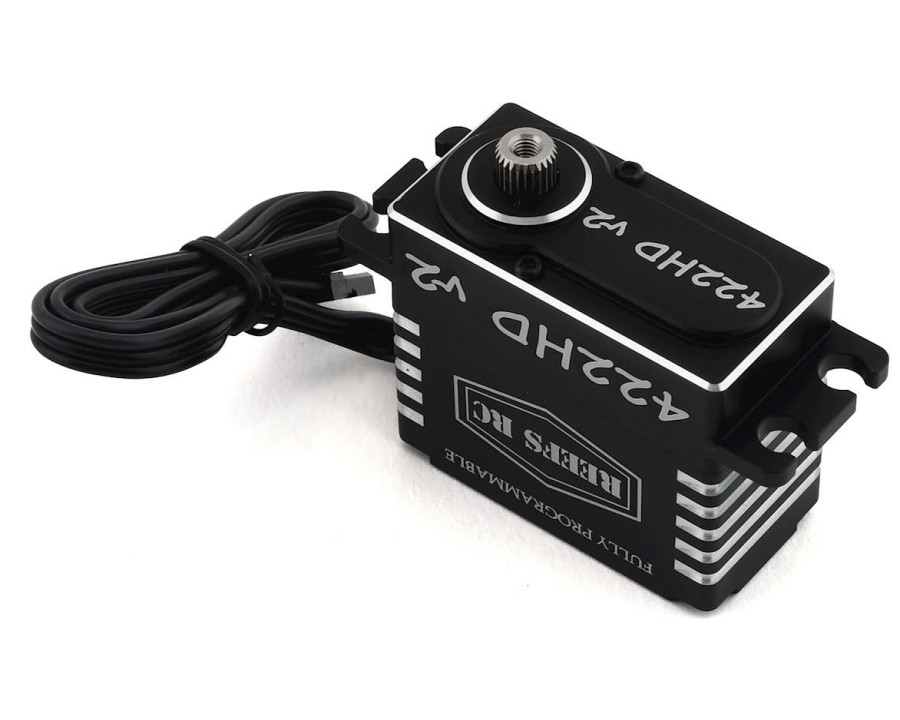 Electronics * | Reefs Rc 422Hdv2 High Torque Titanium Gear Digital Servo (High Voltage)