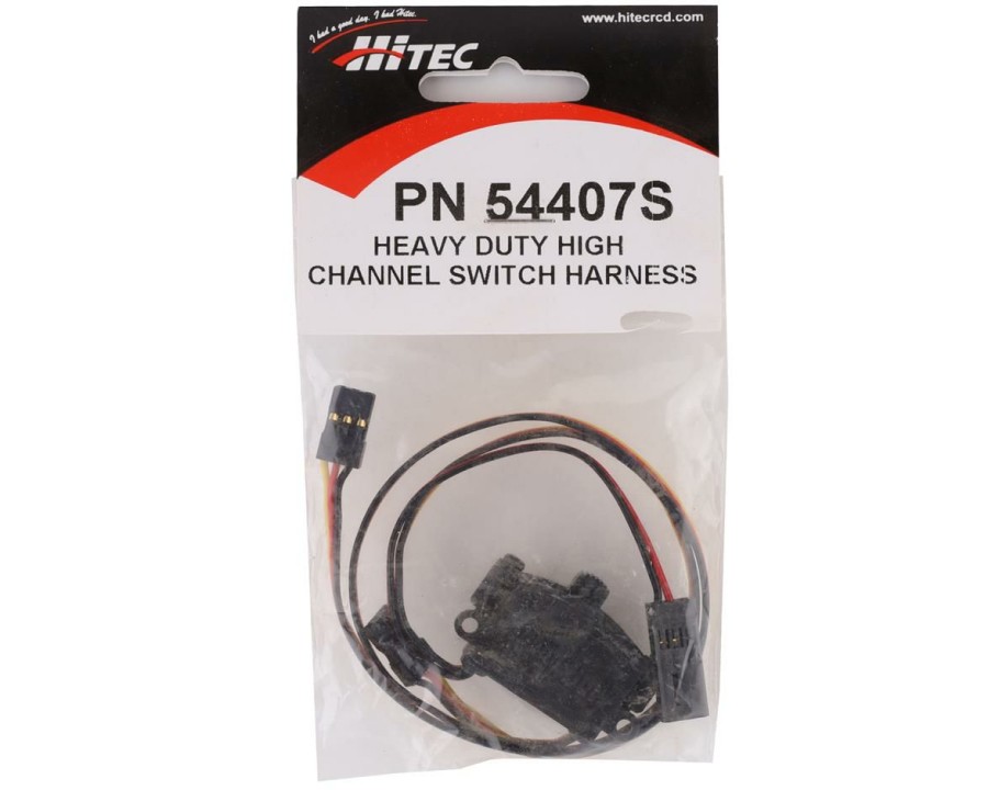 Electronics * | Hitec Switch Harness Rx Charge Connector: Universal