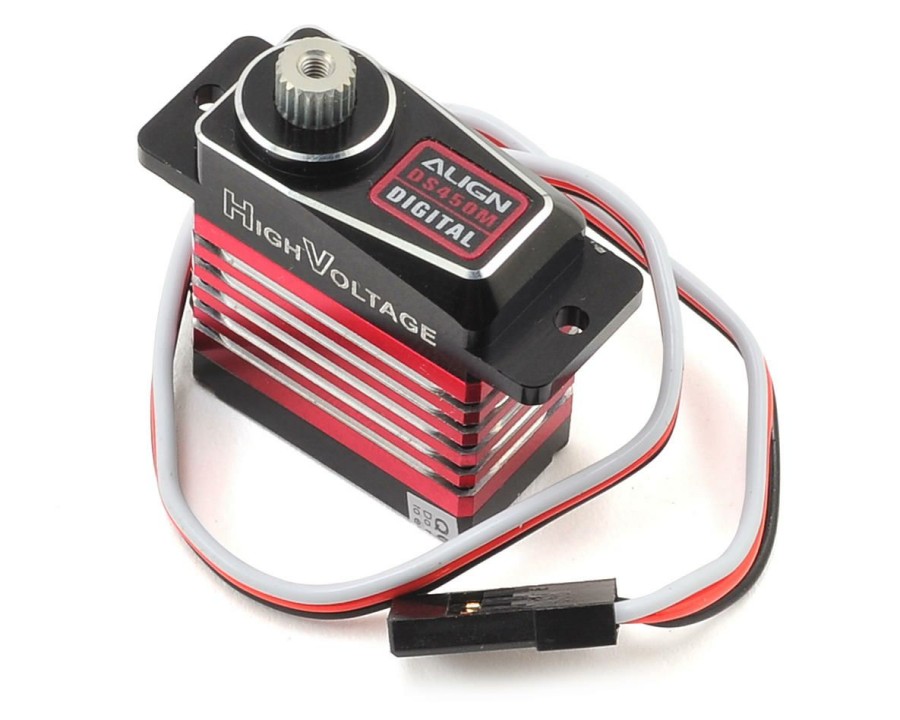 Electronics * | Align Ds450M Digital Metal Gear Mini Cyclic Servo (High Voltage) (Aluminum Case)