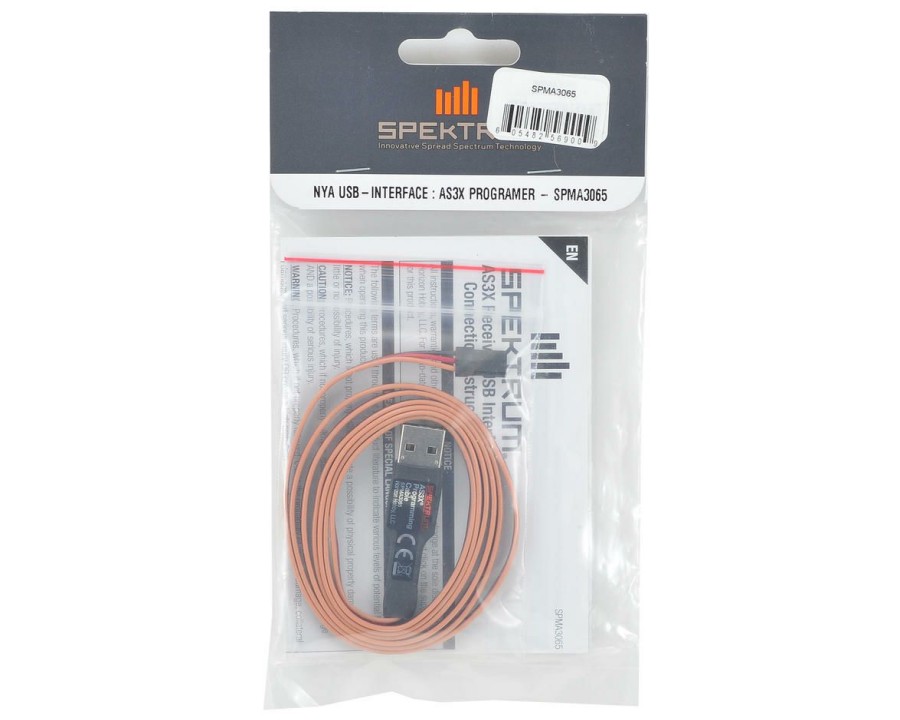 Parts * | Spektrum Rc As3X Programming Cable W/Usb Interface