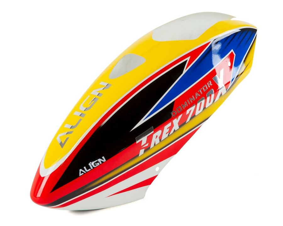 Parts * | Align 700X Painted Canopy (Yellow/Blue/Red)